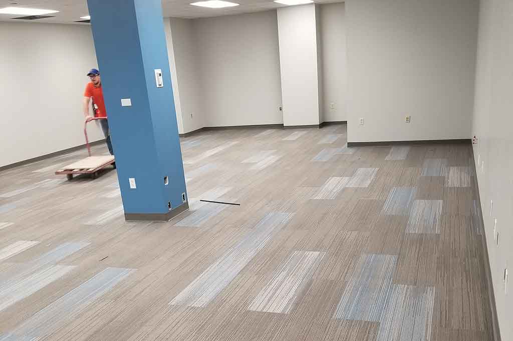 Carpet Tile Plank Installation Central Illinois